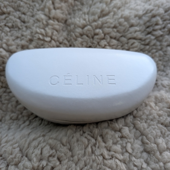 New Blush Pink Celine Sunglasses With Iconic Triomphes On Arms - Picture 5 of 5